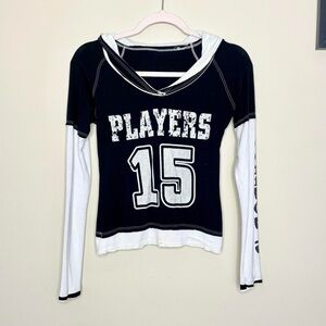 Vintage Y2K hooded top 🖤